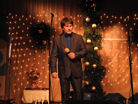 Na predbožičnem koncertu Dobre volje s Francem Gorzo 2